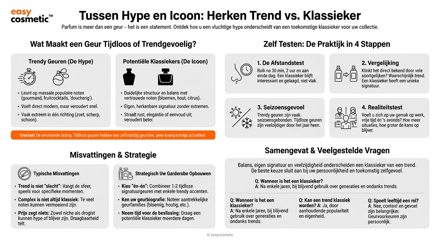 Hoe herken je of een geur eerder trendy is of een toekomstige klassieker wordt?