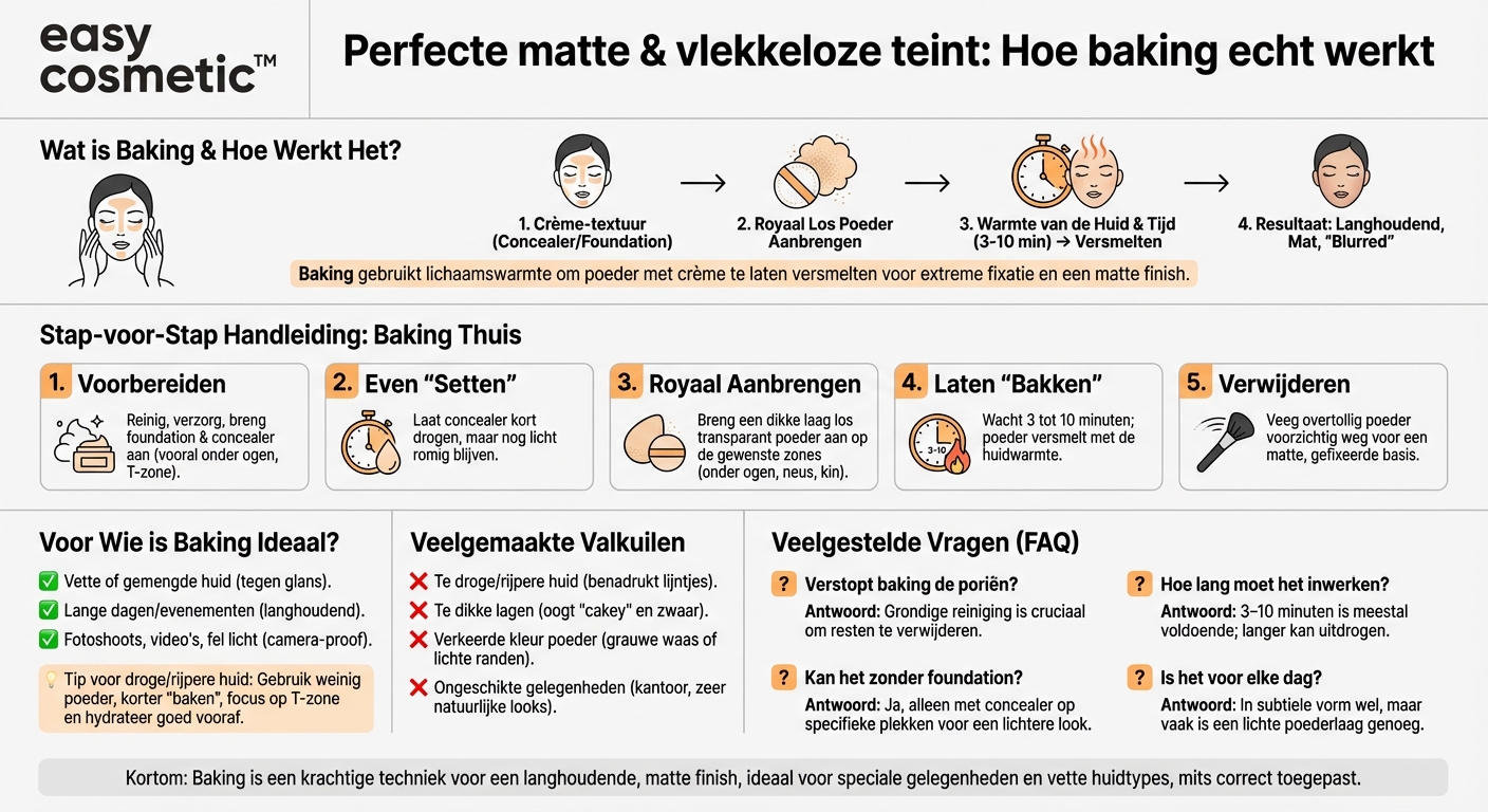 Hoe werkt baking en voor wie is deze techniek geschikt?