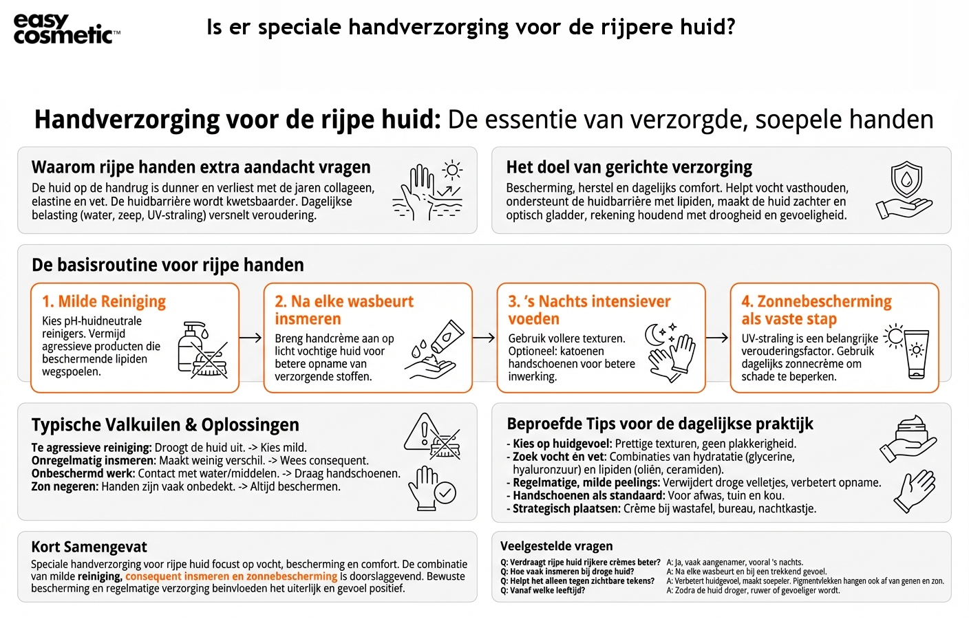 Is er speciale handverzorging voor de rijpere huid?
