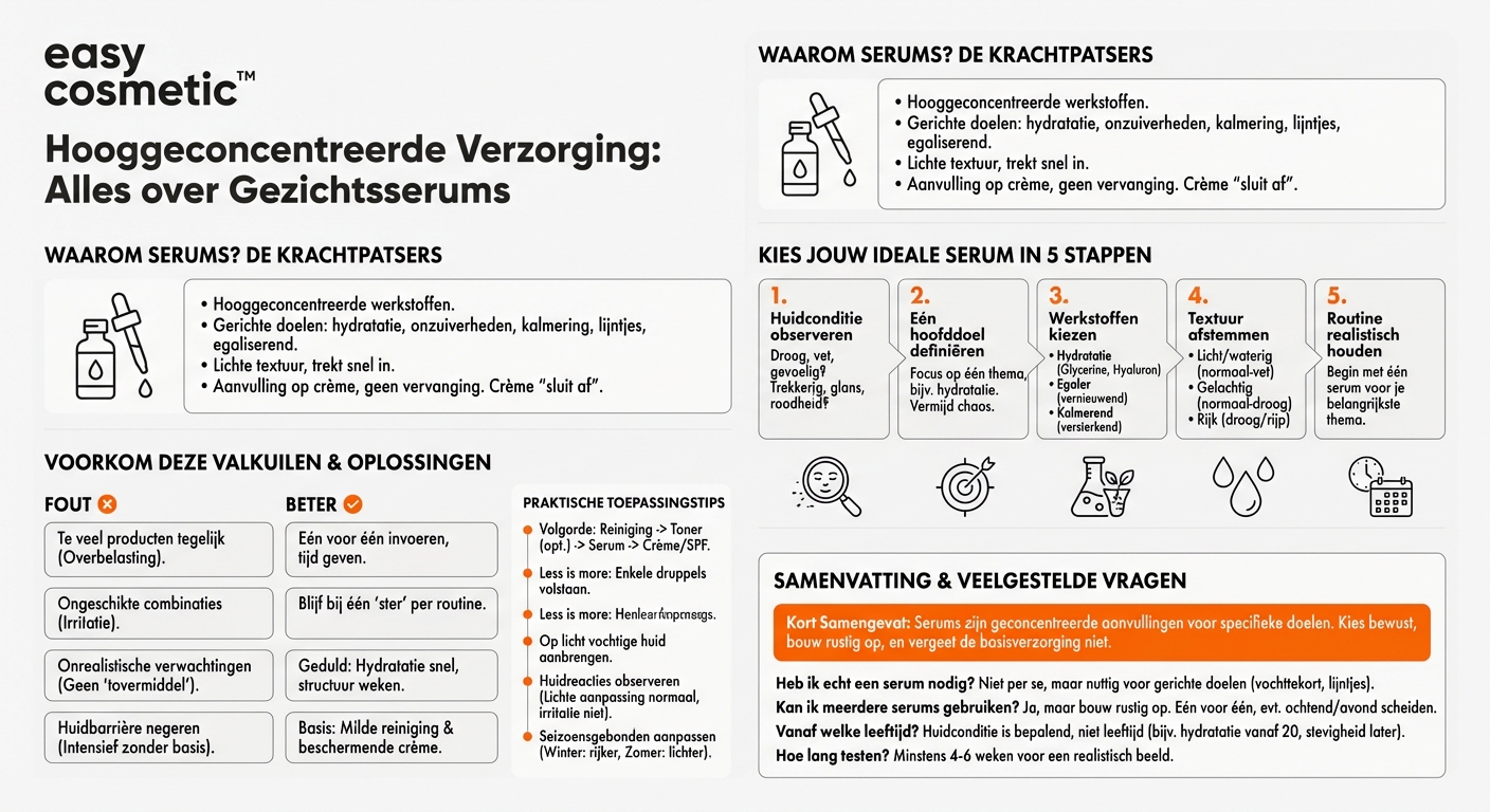 Waar zijn serums goed voor en hoe kies ik de juiste?