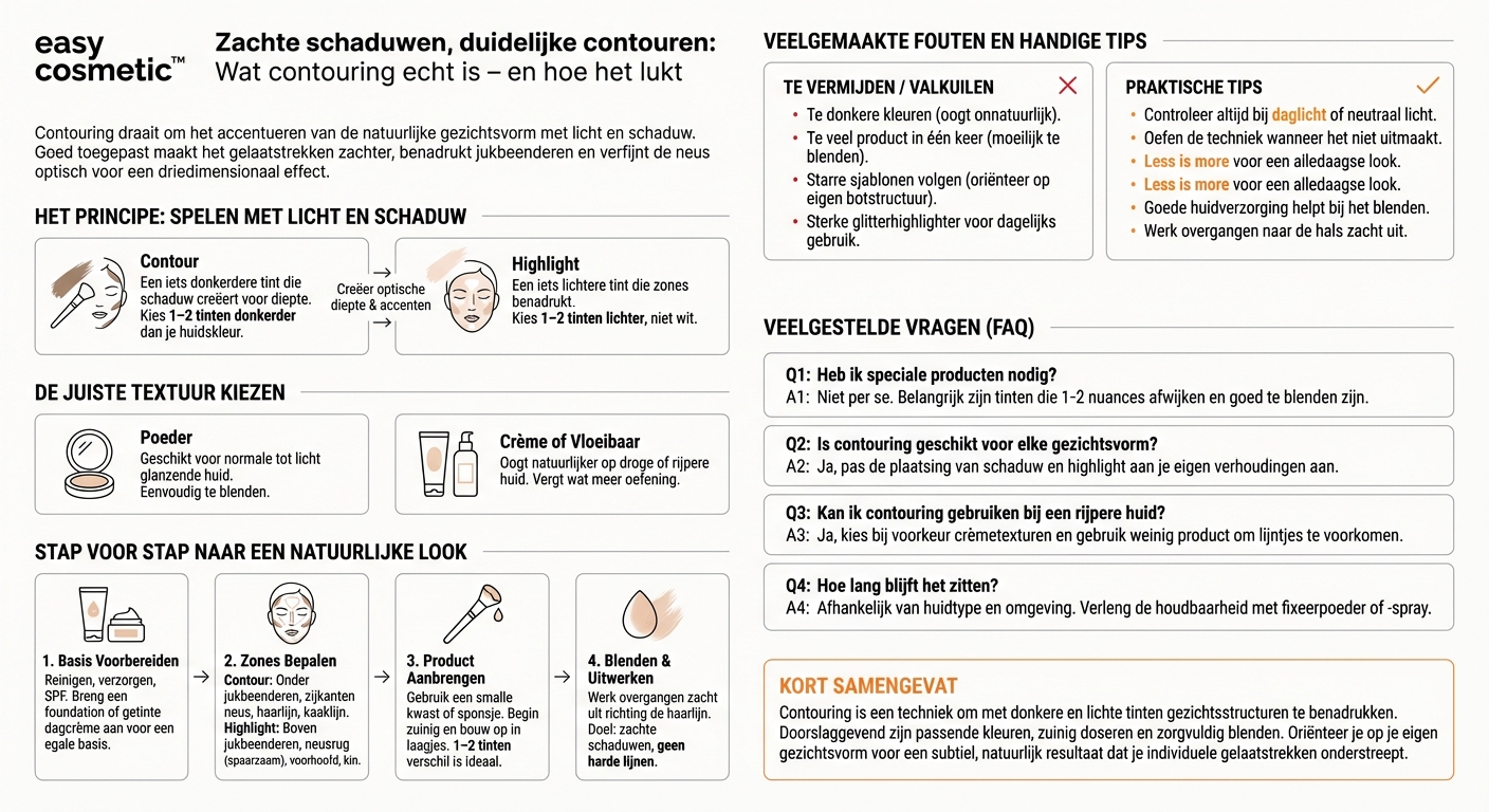 Wat is contouring en hoe breng ik het correct aan?