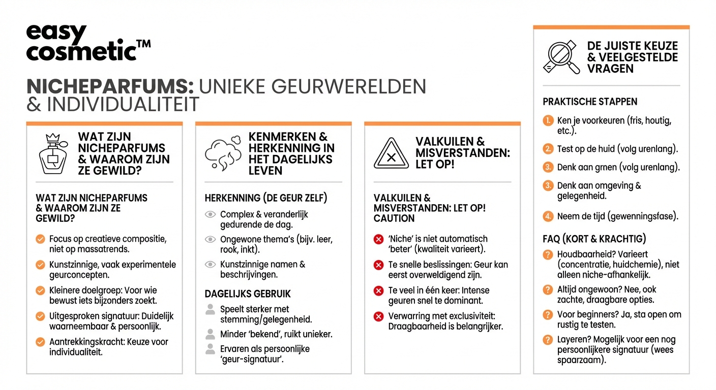 Wat zijn nicheparfums en waarom zijn ze zo gewild?