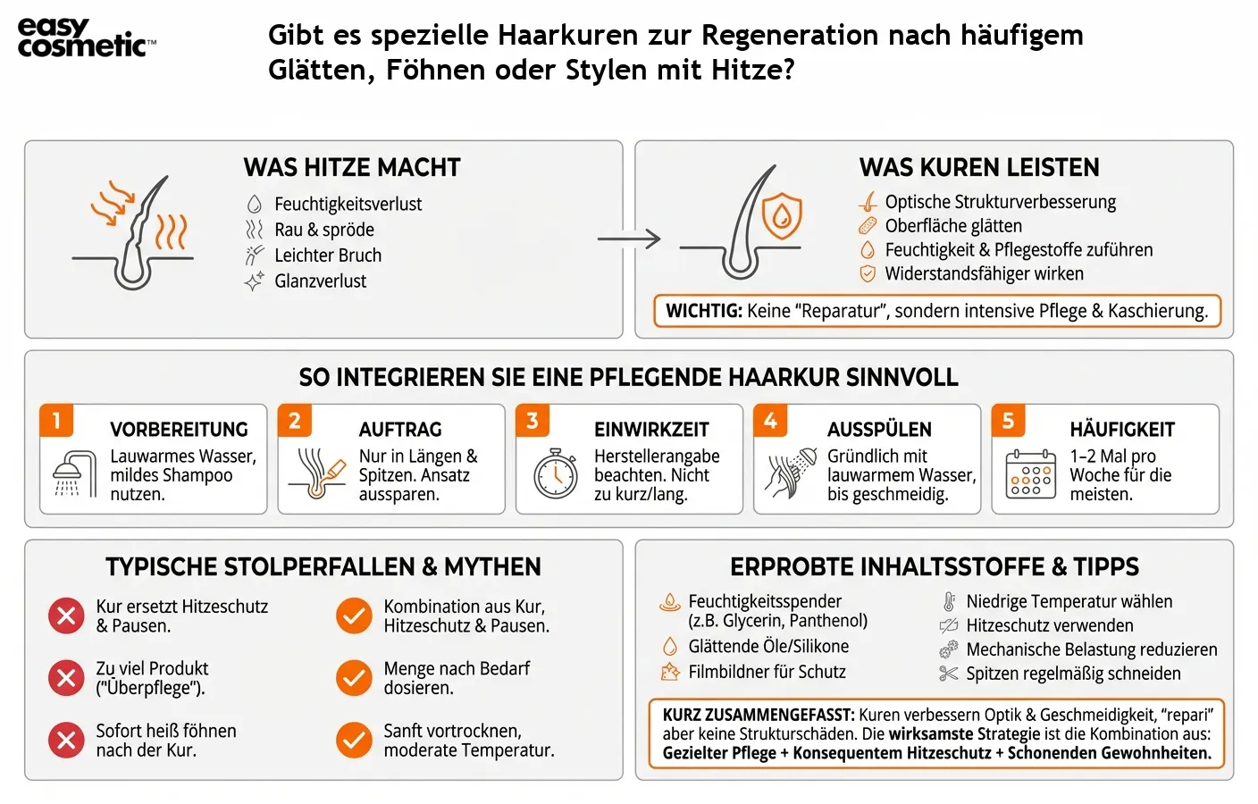 Gibt es spezielle Haarkuren zur Regeneration nach häufigem Glätten, Föhnen oder Stylen mit Hitze?