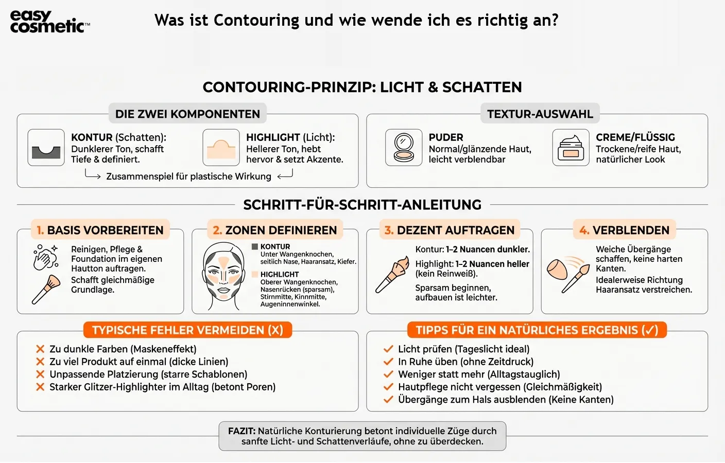 Was ist Contouring und wie wende ich es richtig an?
