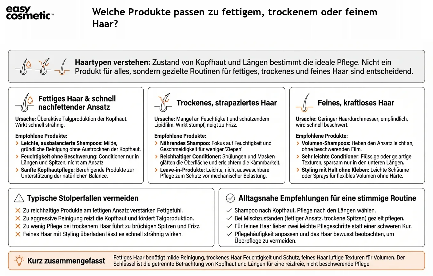 Passen Rabb Welche Produkte passen zu fettigem, trockenem oder feinem... | easycosmetic