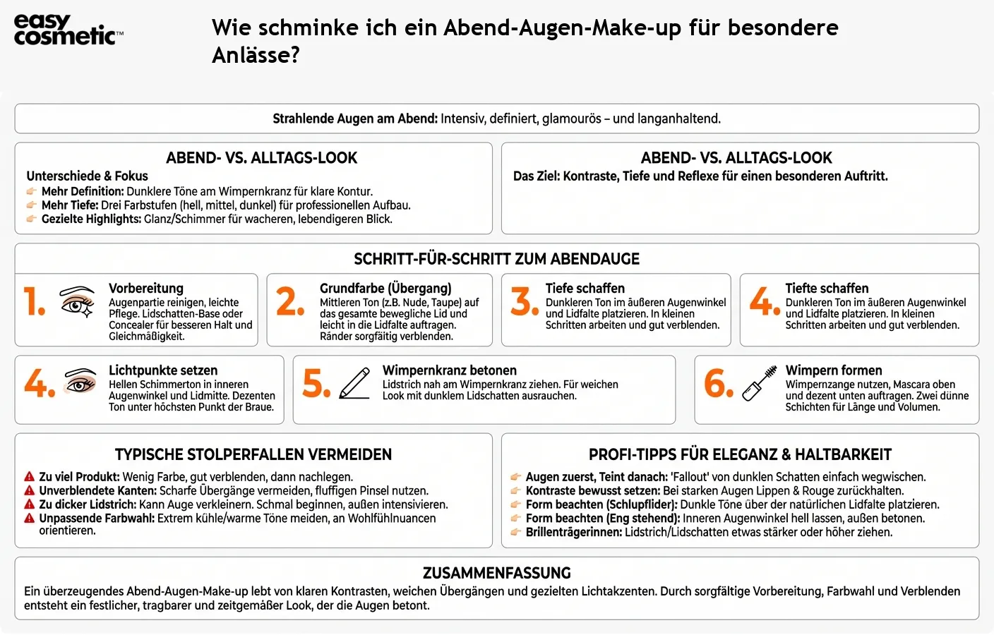Wie schminke ich ein Abend-Augen-Make-up für besondere Anlässe?