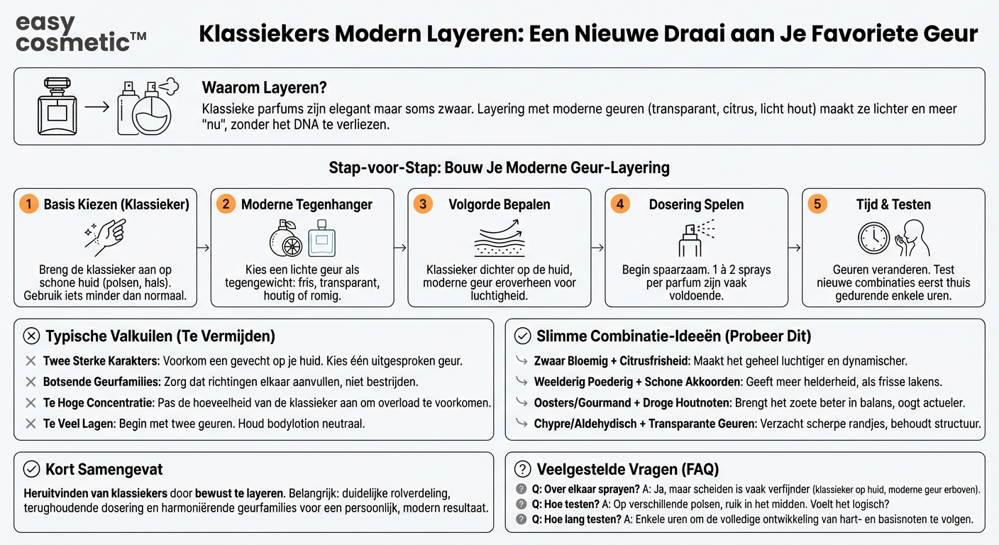 Welke combinaties van geurtonen gelden momenteel als bijzonder innovatief of ongebruikelijk?