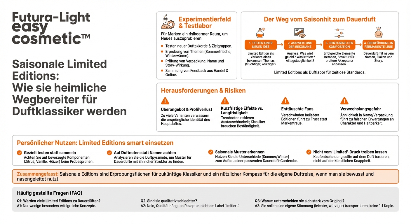 Wie beeinflussen saisonale Limited Editions die Entwicklung dauerhafter Duftklassiker?
