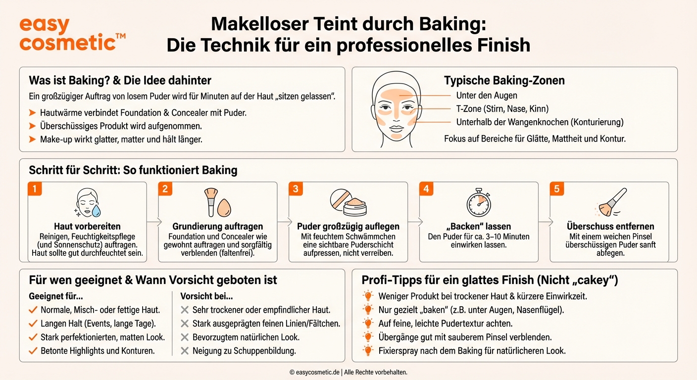 Wie funktioniert Baking beim Make-up und für wen ist es geeignet?