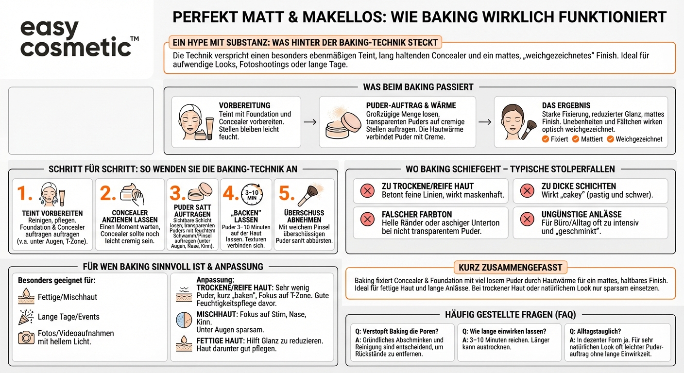 Wie funktioniert Baking und für wen eignet sich diese Technik?