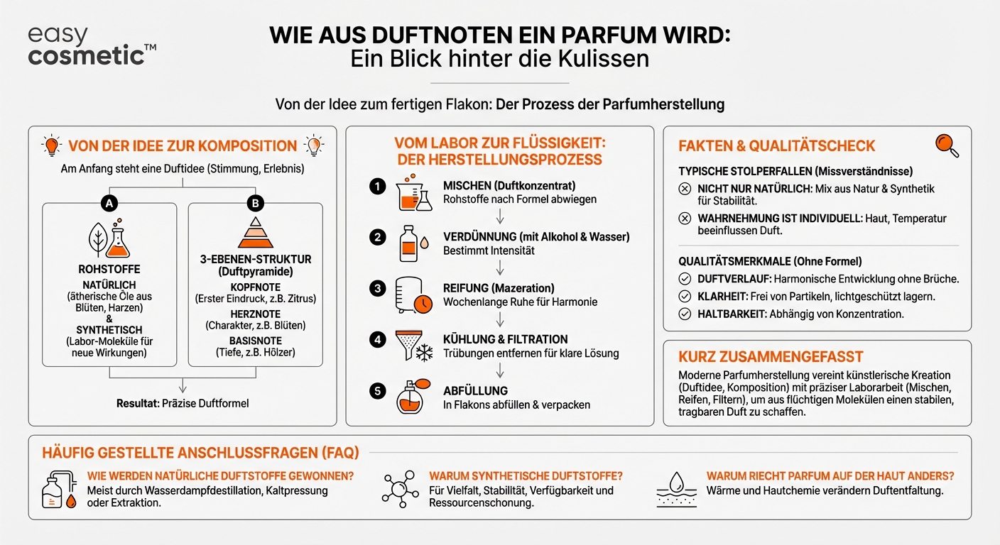 Wie wird Parfum eigentlich hergestellt?