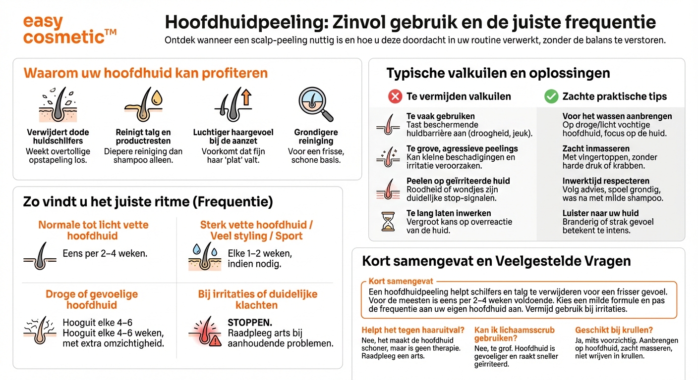 Zijn hoofdhuidpeelings zinvol en hoe vaak moet je ze gebruiken?