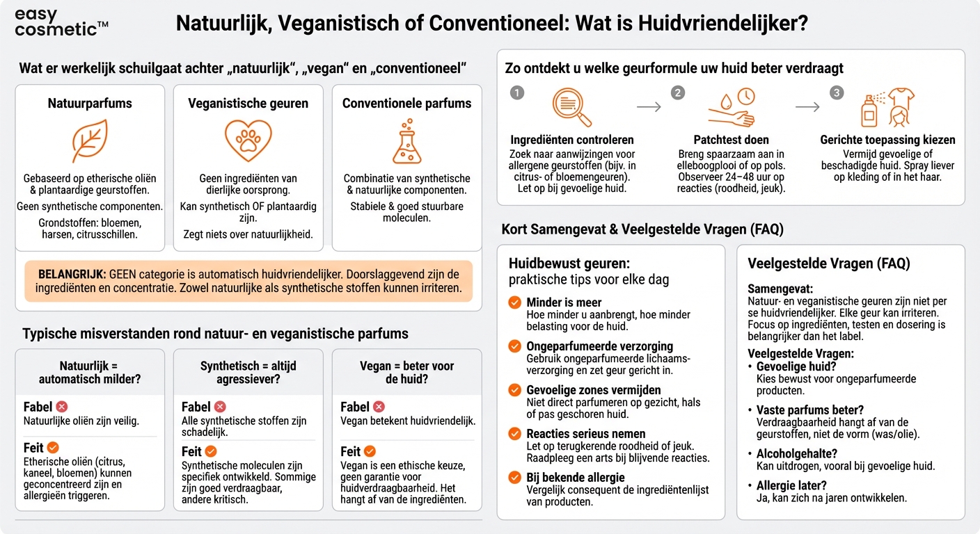 Zijn natuurlijke parfums of vegan geuren huidvriendelijker dan conventionele parfums?