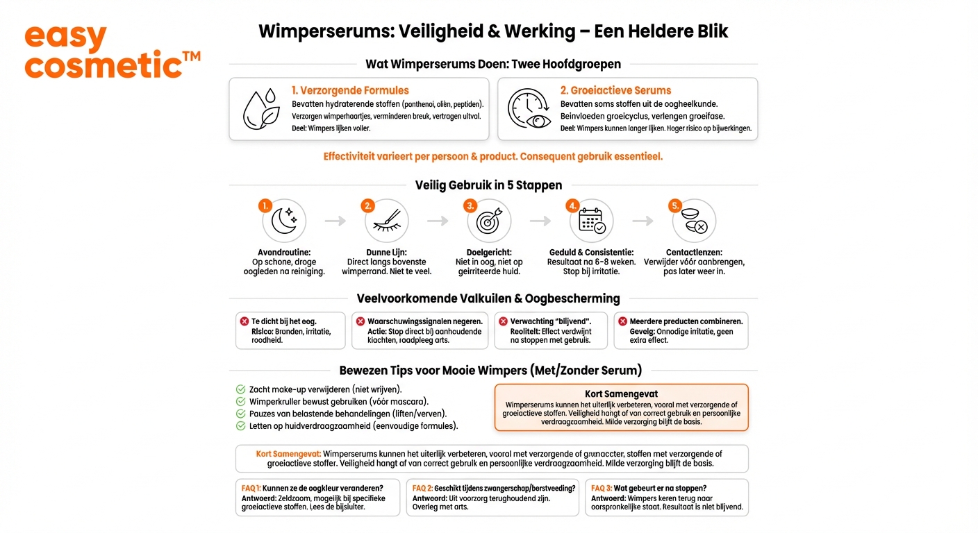 Zijn wimperserums veilig en werken ze echt?