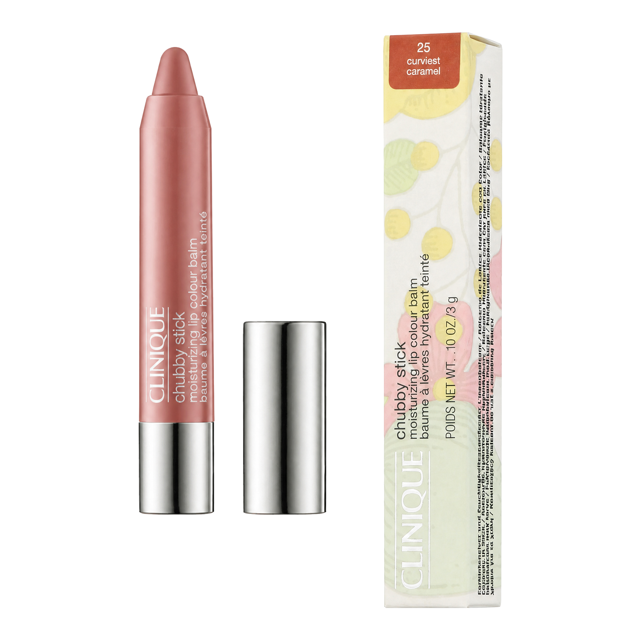 Clinique Chubby Stick Moisturizing Lip Colour Balm - 01 Curviest Caramel 3g