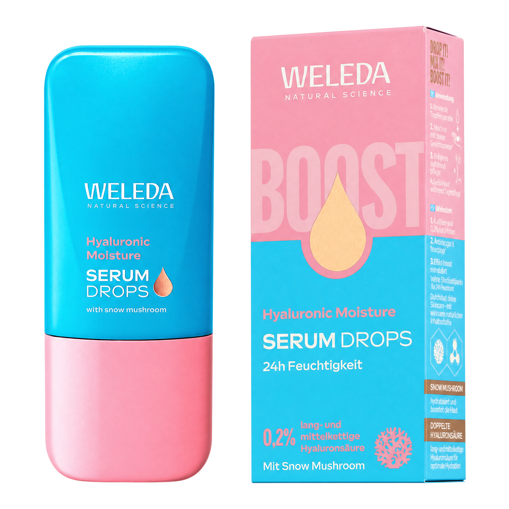 Weleda Serum Drops - Hyaluron Moisture 30ml