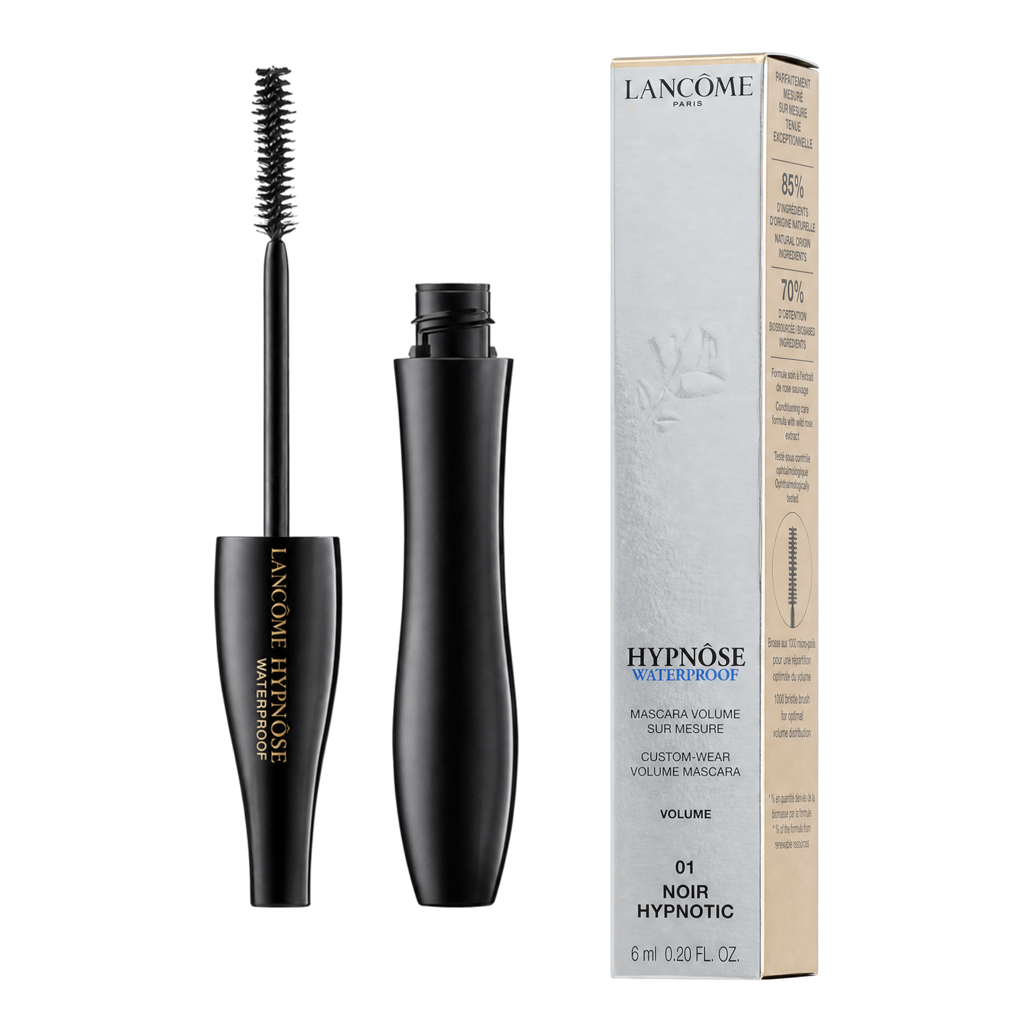 Lancôme Mascara Hypnôse Volume Sur Mesure Waterproof 01 Noir Hypnotic 6ml